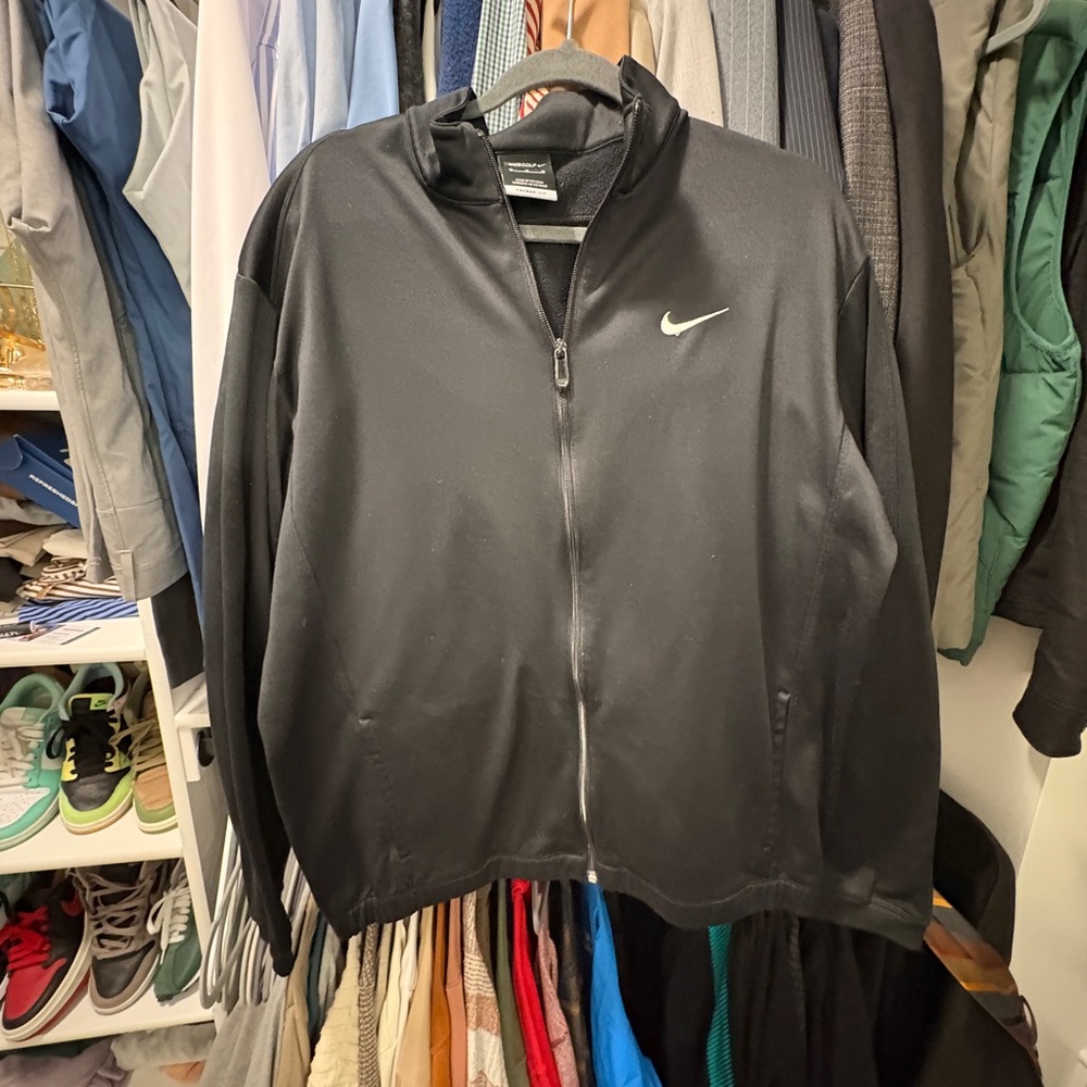 Nike Therma-Fit Black Golf Jacket